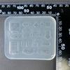 Fashionable Versatile Sturdy Silicone Mould Portable Craft Supplies Accessory for Stylish Pixel Shaped Creation