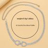Bohemian Style Engraved Metal Waist Chain for Dresses and Jeans