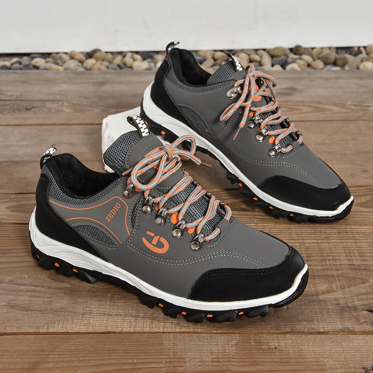 

Весна 2024 года, новые мужские туфли, европейская и американская мода, импортная торговля, повседневные одинарные туфли большого размера, мужская обувь для спорта на открытом воздухе, походная обувь 50 серый