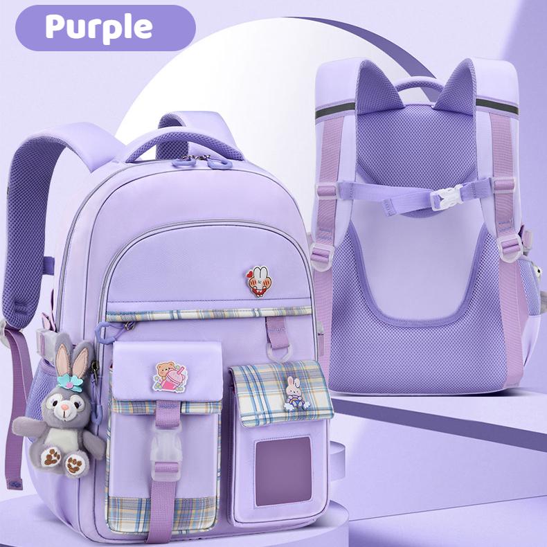 Rucsac pentru școala primară, ușor, de mare capacitate, rezistent la uzură, rucsac pentru copii