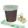Organic Compostable Plant-Based Trash Can Packaging, Compostable Trash Can Packaging, Garbage Bags For Kitchen/Office Use
