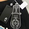 9904 CHROME HEARTS Herre- og damejeans i amerikansk stil, trendy med stofflapper, avslappede og moteriktige high street-bukser