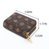 2025 Ladies Double Zipper Accordion Card Holder: Fashionable Multi-Card Slot Trendy Retro Coin Purse