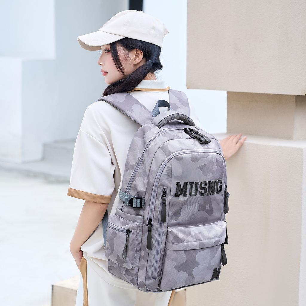 Schoolbag1011 new camouflage backpack men's fashion cool versatile junior high school student student travel backpack