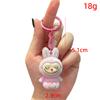 Keychain DIY Jewelry Accessories Three-dimensional Doll Cute Grain Tide Play Car Bag Pendant
