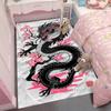 Exquisite Dragon Carpet Cartoon Living Room Bedroom Kitchen Sofa Table Balcony Rug Non-slip Washable Mat Exquisite Ornaments