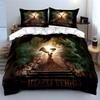 Led Zeppelin Set Biancheria da Letto Angelo Copripiumino Federe (1*Copripiumino 2*Federe, senza piumino)