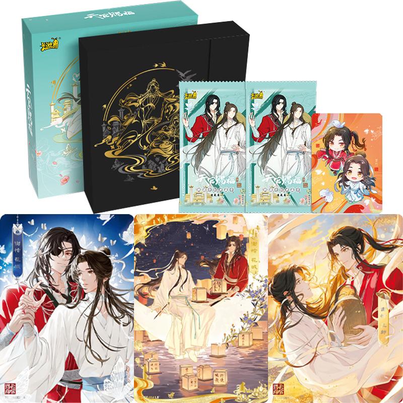 KAYOU Genuine Heavenly Officials Bless Card Album Animation Taoyuan Thousand Lanterns PR Card Anime Collection Card Kid Toy Gift