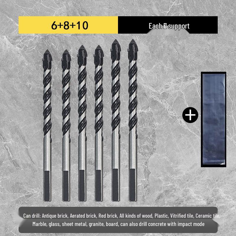 Multi-Purpose Tile Drill Bit for Concrete, Glass, Ceramic, Iron & Cement