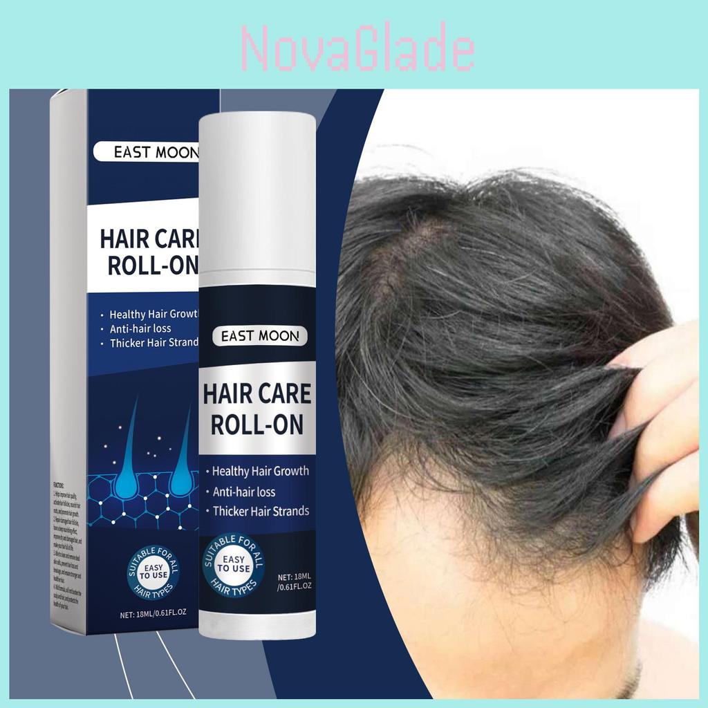 East Moon Scalp Roller Essence Nourishing Treatment For Thinning Hair Enhances Hair Density
