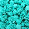 Artificial Flower Head Foam Teddy Bear Hot Sale Rose Mold DIY Gift Box Wedding Valentine's Day Festival Party Wreath Centerpiece