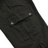 Komine Motorcycle Pants PK-753 Protective Cotton Jogger Pants Black M