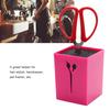 Scissor Stand Professional Hairdressing Clip Holder Storage Box Salon Hairdresser Tool Rose Red