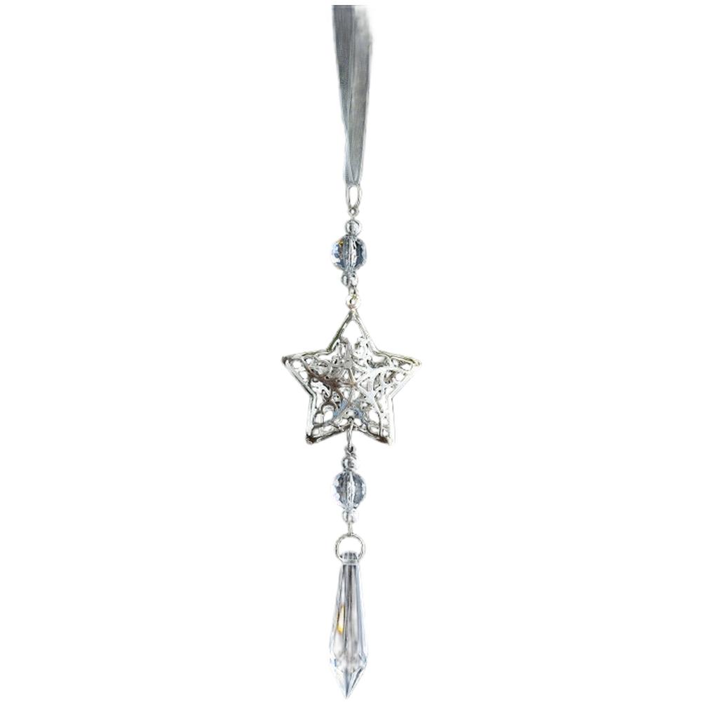 Christmas Celebration Acrylic Snowflake Sophisticated Holiday Decor Christmas Ornament Delicate Design European Style Design