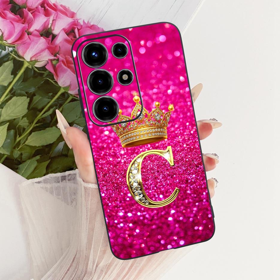 For Itel Super 26 Ultra Case S688LN Stylish Crown Letters Cover Soft Silicone Phone Case For Itel S26 Ultra Super 26Ultra Fundas