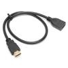 50cm Male to Female Extension Cable HD Multimedia Interface Audio Converter Cable