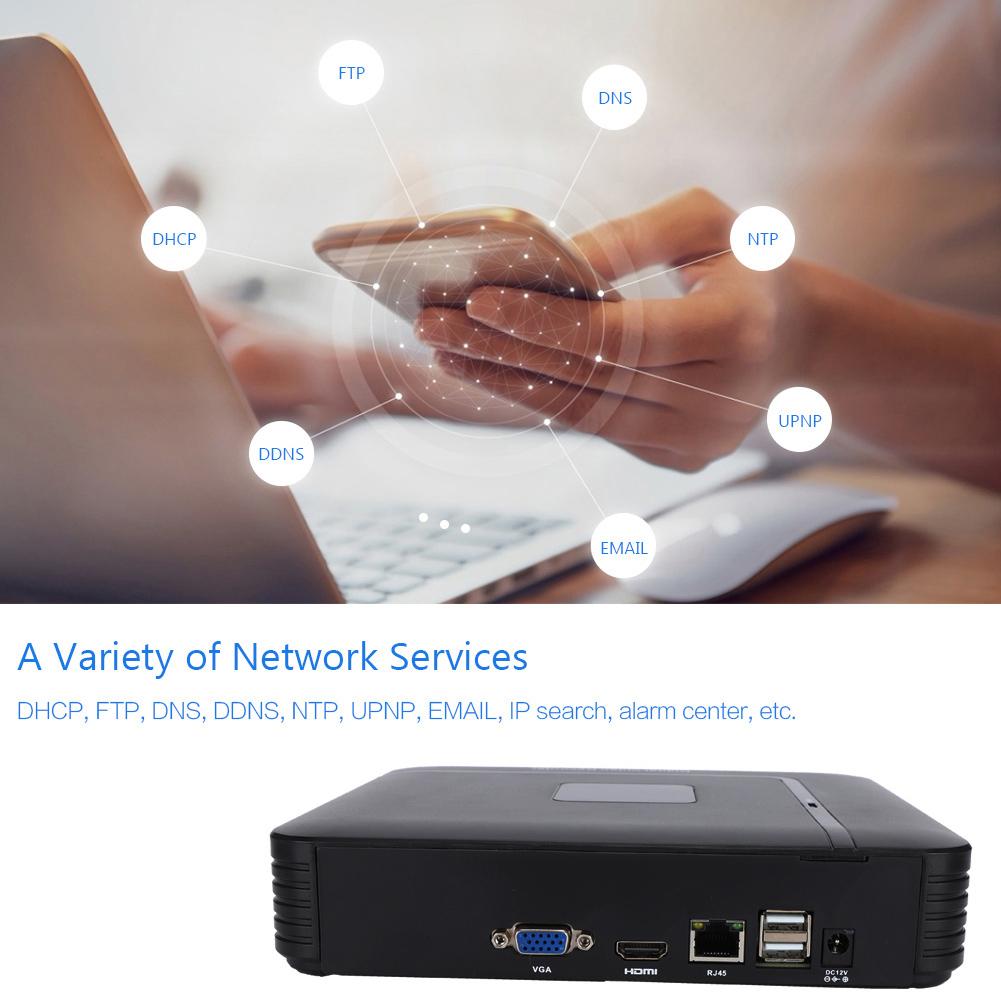 8CH Full HD CCTV NVR 1080P Camera Network for IP Recorder Security System