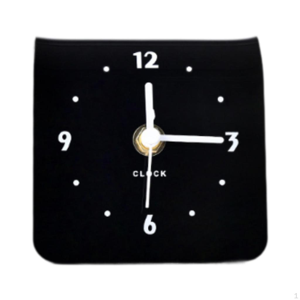 Tischuhr Schreibtischornament Minimalistisch Leise für Nachttischregal Büro Schlafzimmer Wohnheim