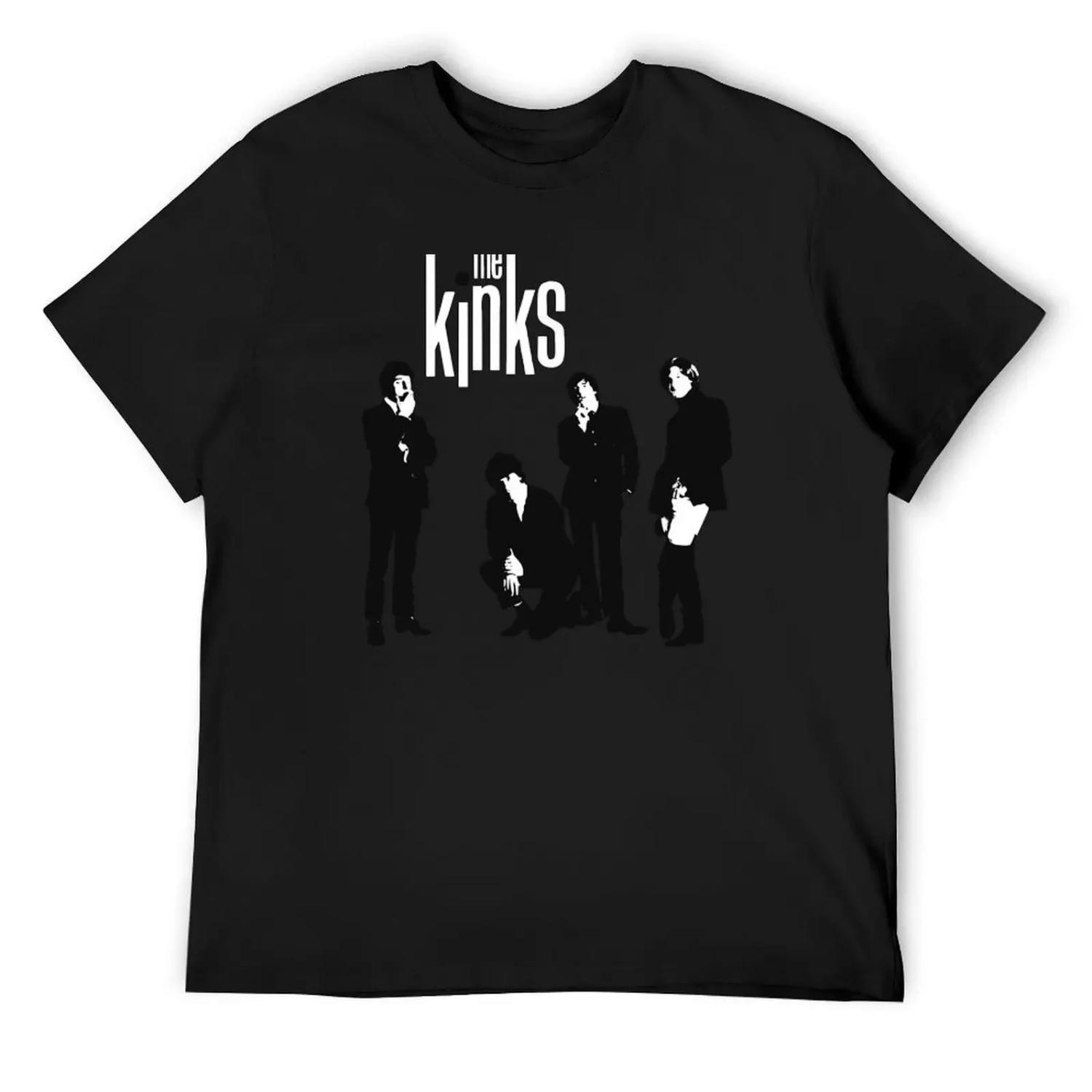 

The kin T-Shirt vintage graphic tee customs graphics oversize t-shirts man big and tall t shirts for men S чёрный