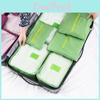 Travel Waterproof 6pcs Clothes Storage Bags Luggage Organizer Pouch Packing Cube