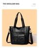 Urban Minimalistisch Weiches Leder Damen Handtasche mit großer Kapazität und Umhängetasche 2025