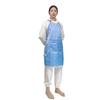 Anti-static Dustproof Apron with Striped Sleeves for Electronic Workshops