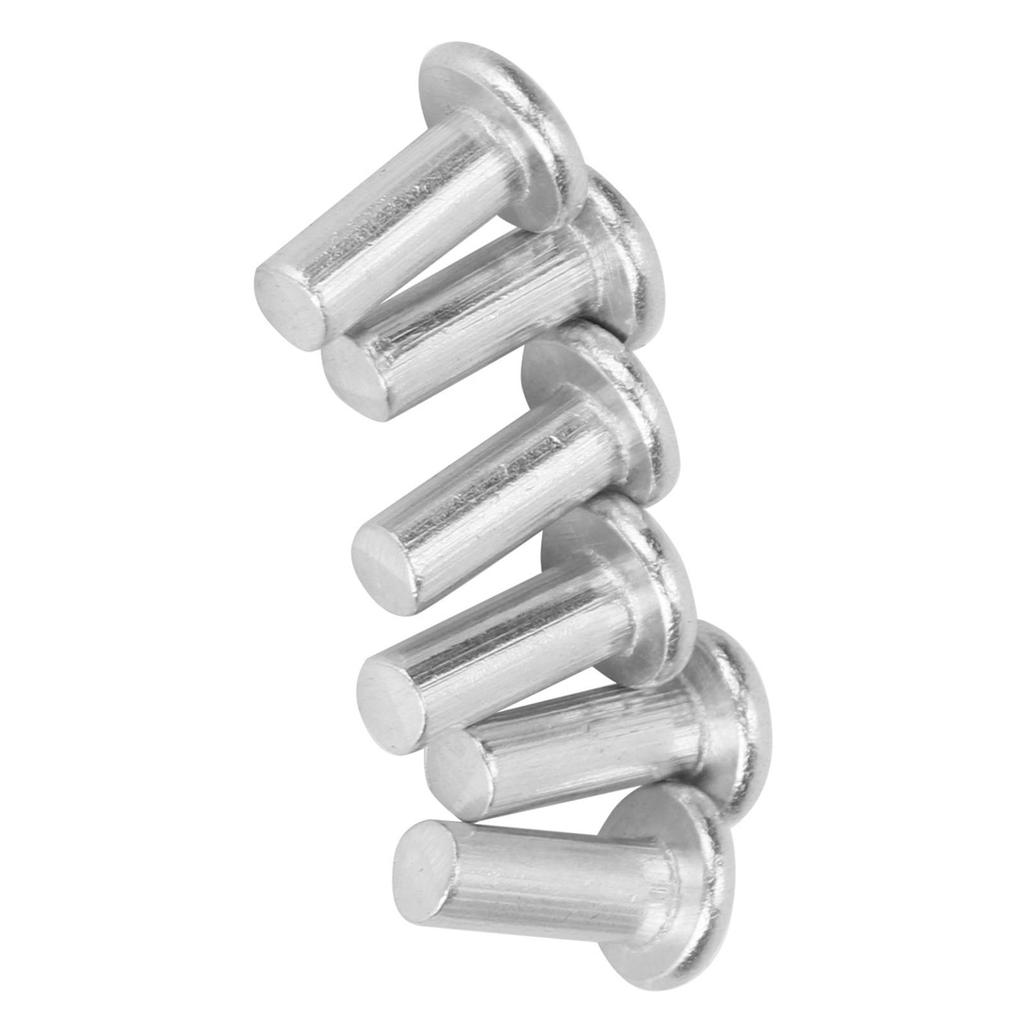 100pcs GB867 M4 Flat Head Aluminum Rivets Flat Head Rivet (M4 * 10)