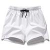 Pantaloni da tuta leggeri da uomo per il fitness, estivi casual con tasche, pantaloncini basic a tinta unita, pantaloncini corti da jogging e da spiaggia da uomo