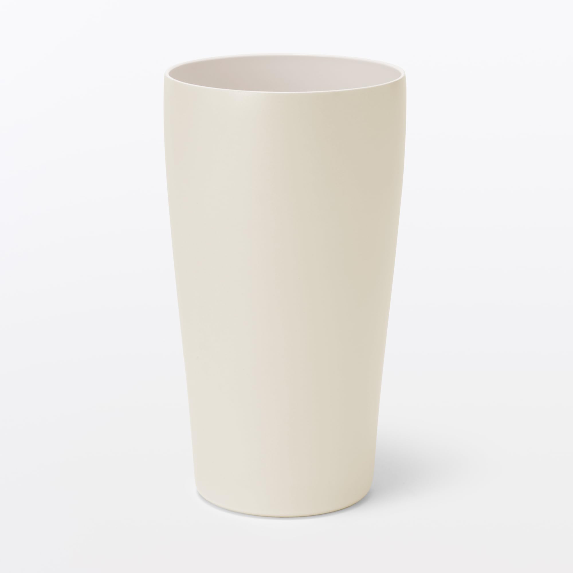MUJI Stainless Steel Vacuum Insulated Tumbler 23103251 Double-Wall / Off-White, Approx. 600mL,