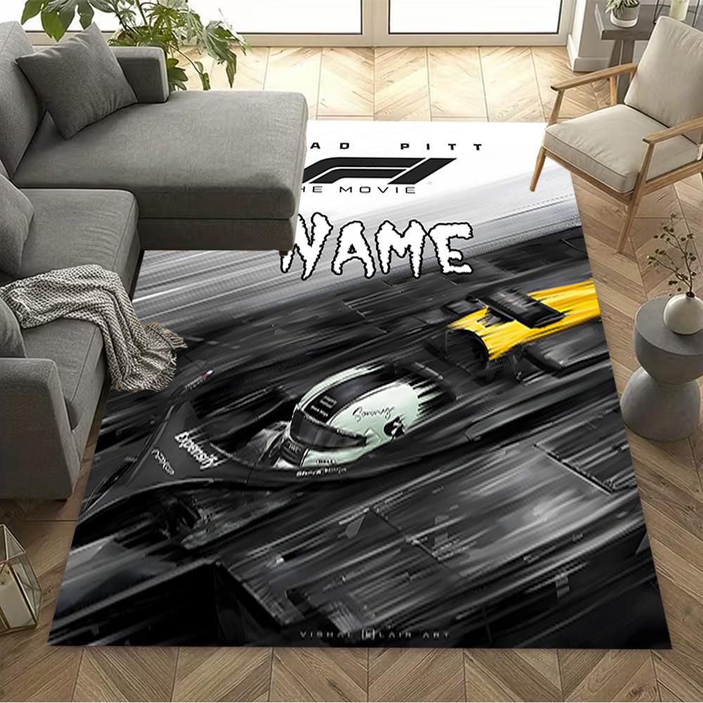 Thrill Dreams Customized Name Carpet Design for Dining Room Outdoor Kitchen Dormitory Antislip Carpet Anime Office Decor Gift for Festivals