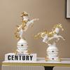 Modern Art Resin Horse Sculpture For Office Desk Decor Gift For Home Or Business