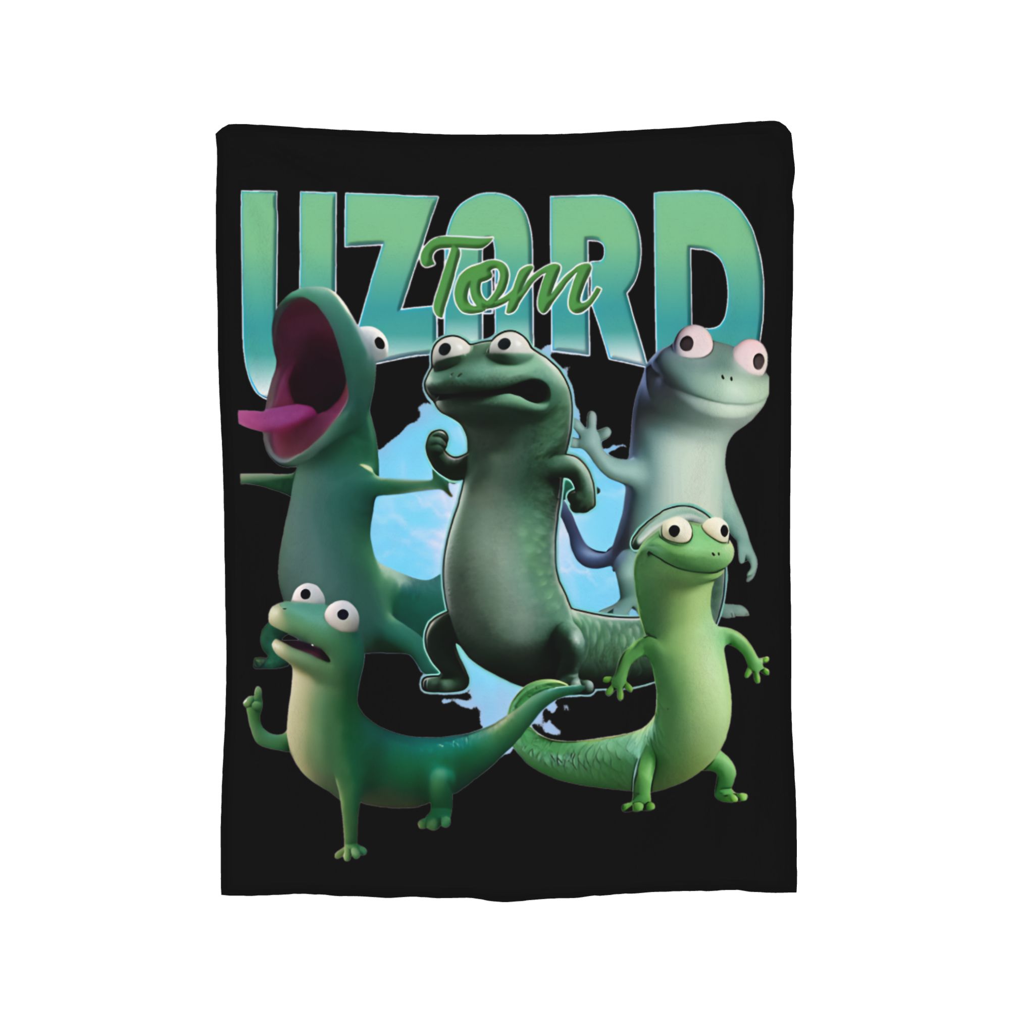 

Weirdcore Tom Lizard Lizard Lizard Knitted Blanket Hoppers Plush Throw Blanket Home Couch Printed Lightweight Bedsprea, 75x90cm