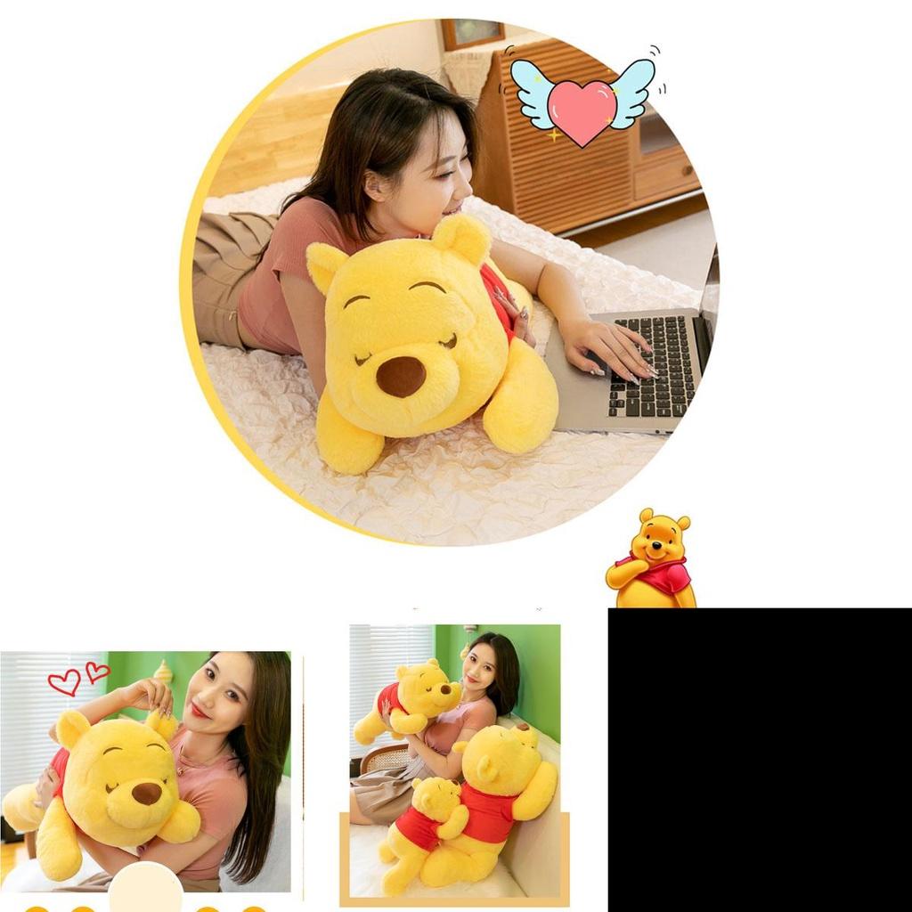 Large Cute Winnie-pu-pu Teddy Bear Plush Toy For Sleeping And Sofa Decoration