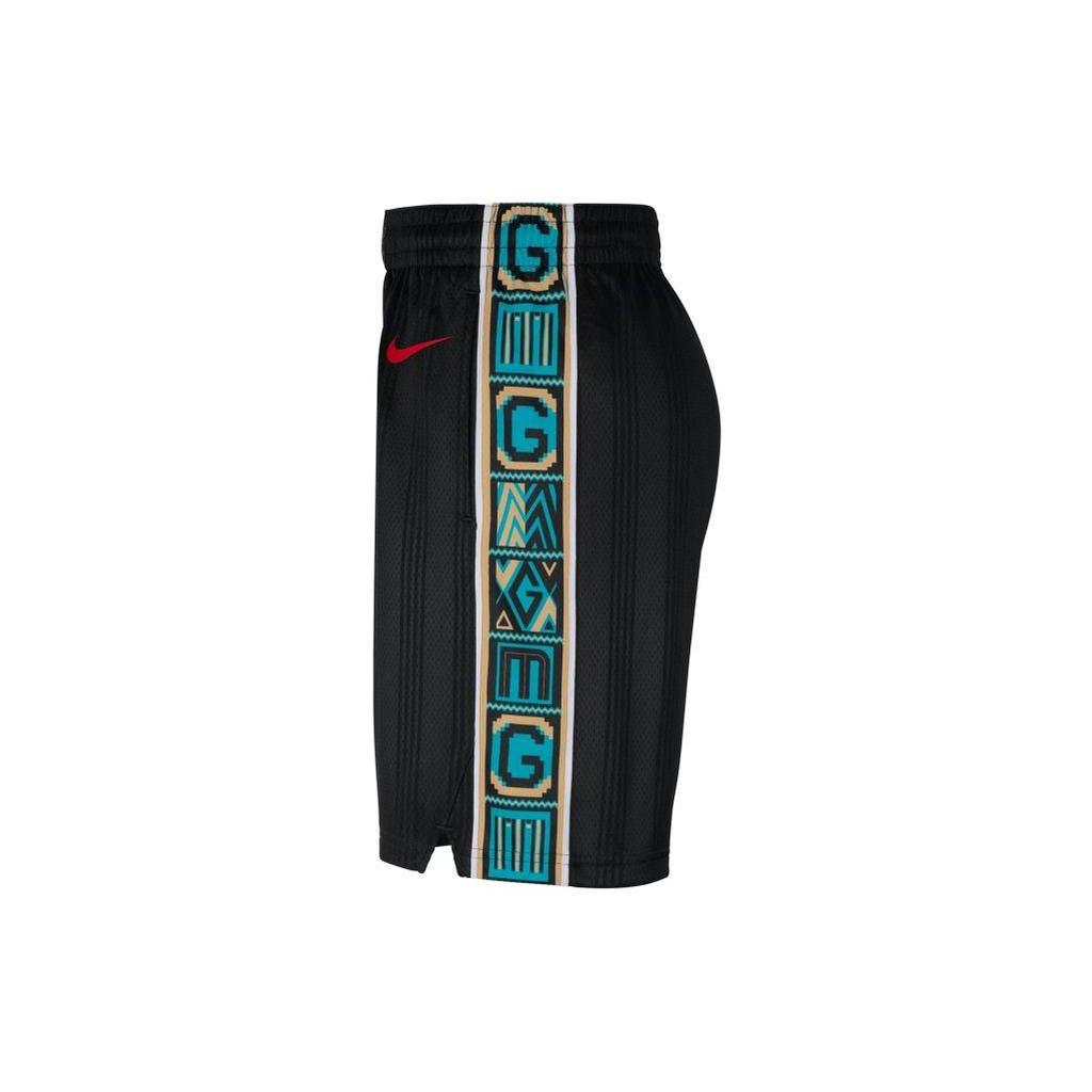 Nike Logo Bestickte Gerade Bein Elastische Shorts Herrenshorts Schwarz CN1977-010