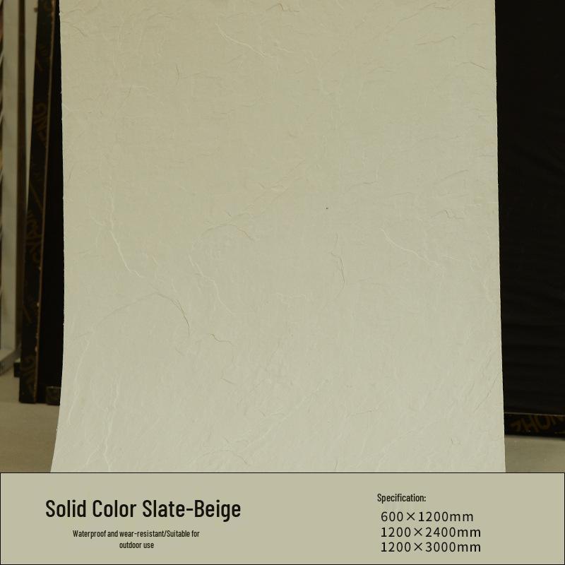 Slate Soft Ultra-thin Bendable Porcelain Panel for Indoor/Outdoor Walls