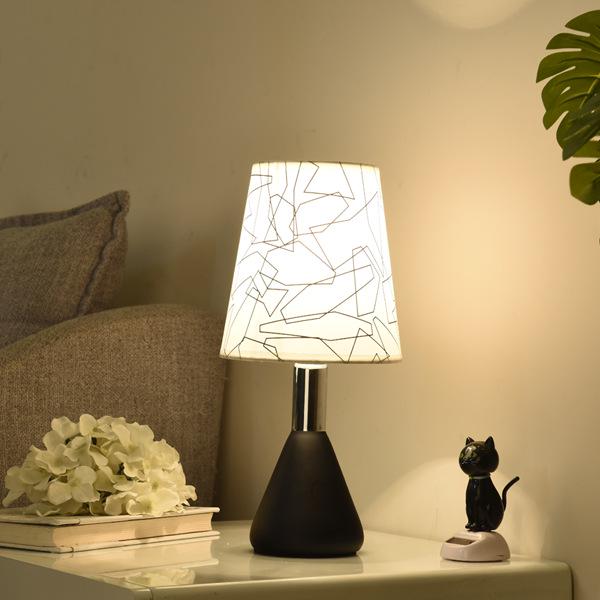 Modern LED Dimmable Bedside & Study Lamp with Eye Protection and Remote Control