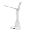 Smart Rechargeable Double-Head Desk Lamp with Pen Holder: Multifunctional Eye Protection Light for Study & Bedside.
