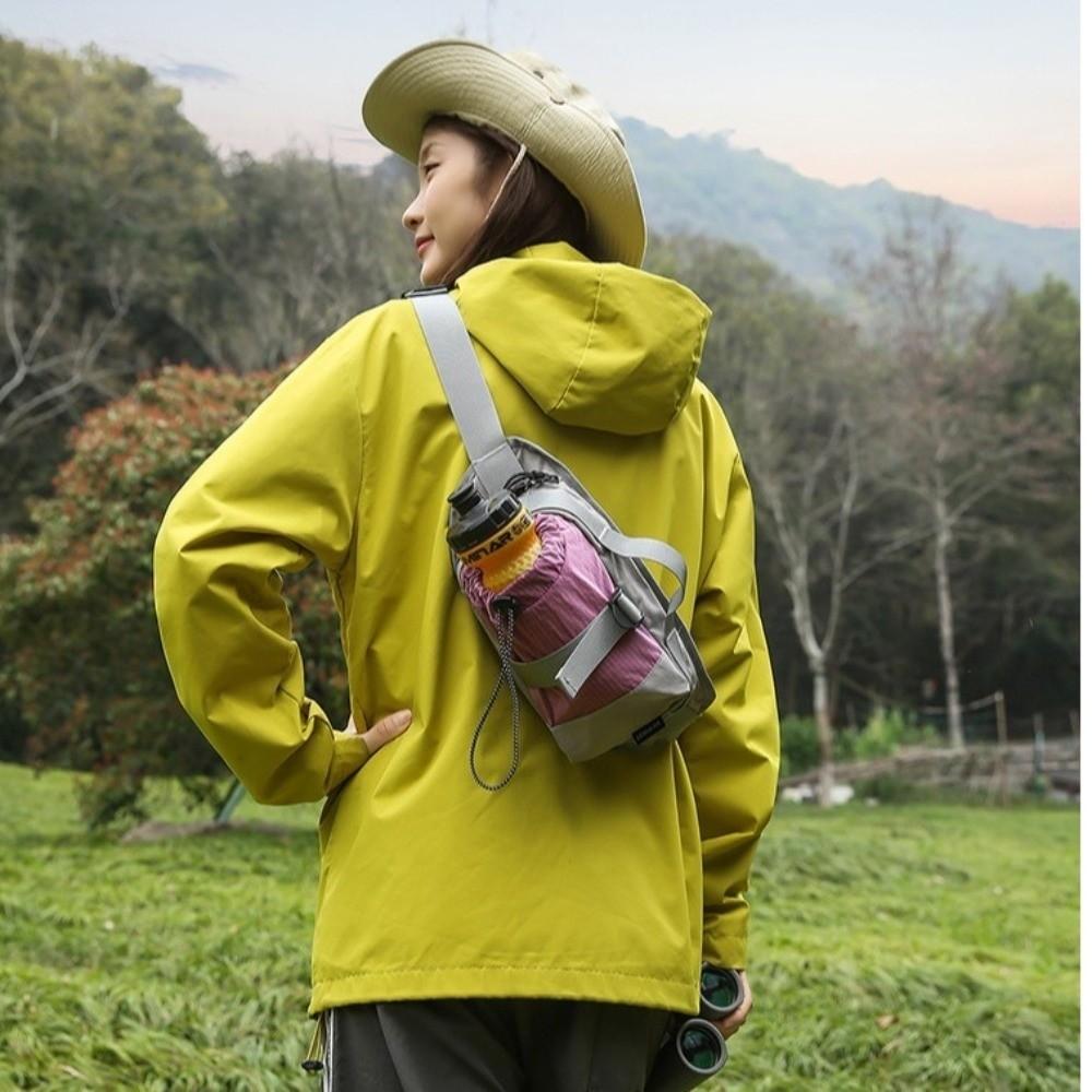 Water Bottle Holder Climbing Water Bottle Bag Large Capacity Crossbody Bag Sling Bag  Outdoor