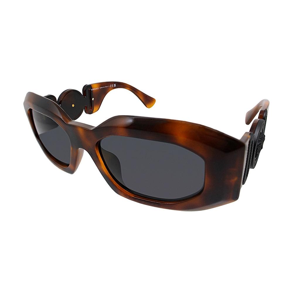 

Versace Ve 4425u 521787 54mm Unisex Irregular Sunglasses Havana