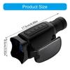 Ultrared Rays Night Visibility Monocular Optically 16x Magnification Recording Functionality For Hunting Hiking Surveillances