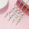 Adjustable Sunglasses Lanyard Strap Colorful Reading Glasses Eyeglass Chain Anti-slip Bead Splicing Necklace Headphone Chain