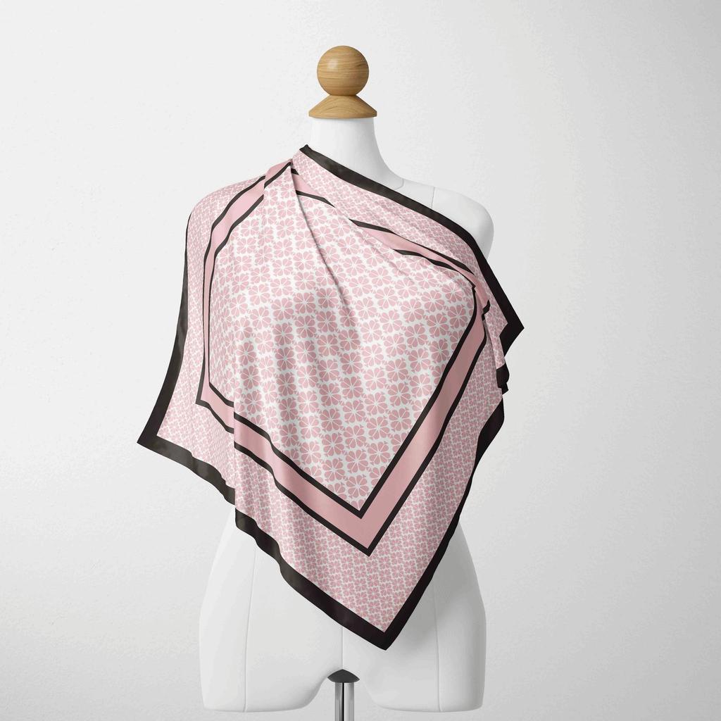 70CM*70CM Spring Women Polyester Chiffon Foulard Scarf  Fashion Foulard Printed Neck Tie Belt Hair Accessories
