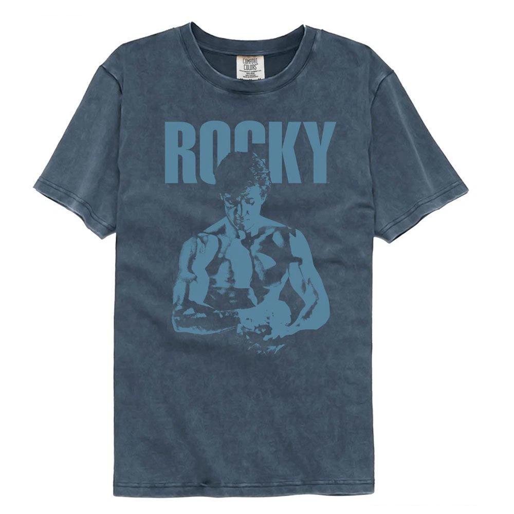 Rocky Blue Ish Denim Comfort Colors Movie Shirt 160