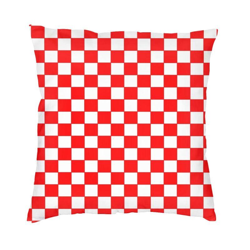 Chess Pillow Case xcm for Sofa Chessboard Game Luxury Cushion Cover Soft Pillowcase