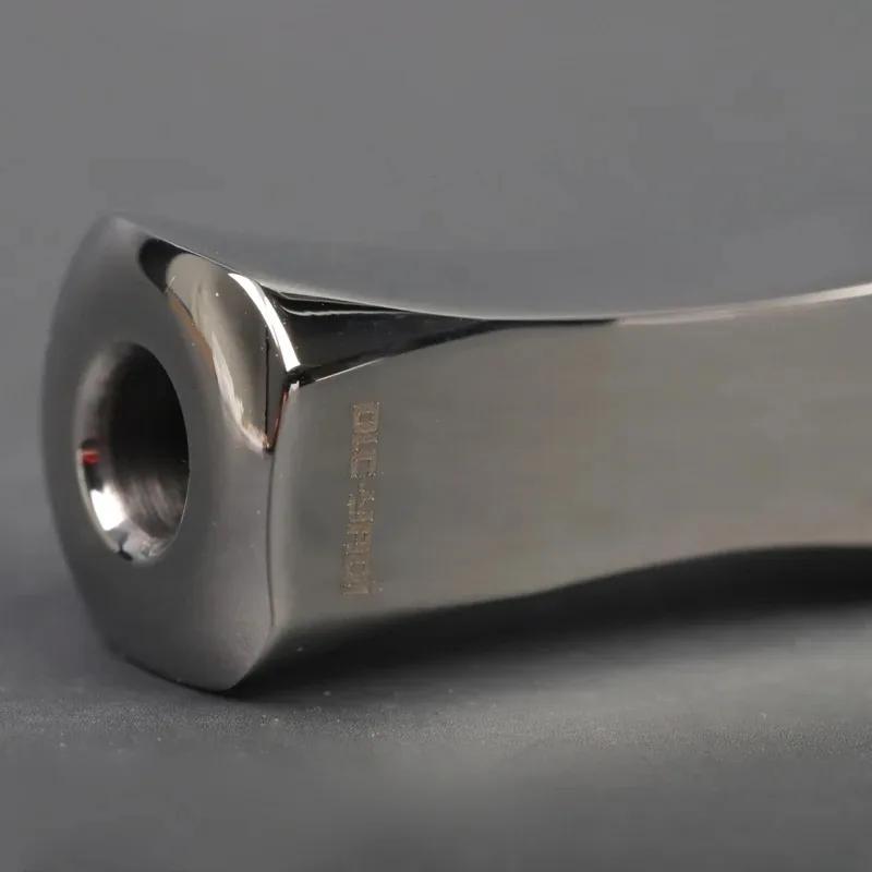 Yaqi Stainless Chippendale Polished Safety Razor Handle For Mens Shaving Accessories High Quality Cleaning Face Razor Kit