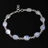 Mondstein-Armband aus 925er-Sterlingsilber, Juni-Geburtsstein-Armband, Geschenk für ihre Mutter, Jahrestagsgeschenk