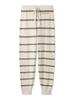 Gelato Pique Hot Smoothie Striped Long Pants PWNP245099OWHTF
