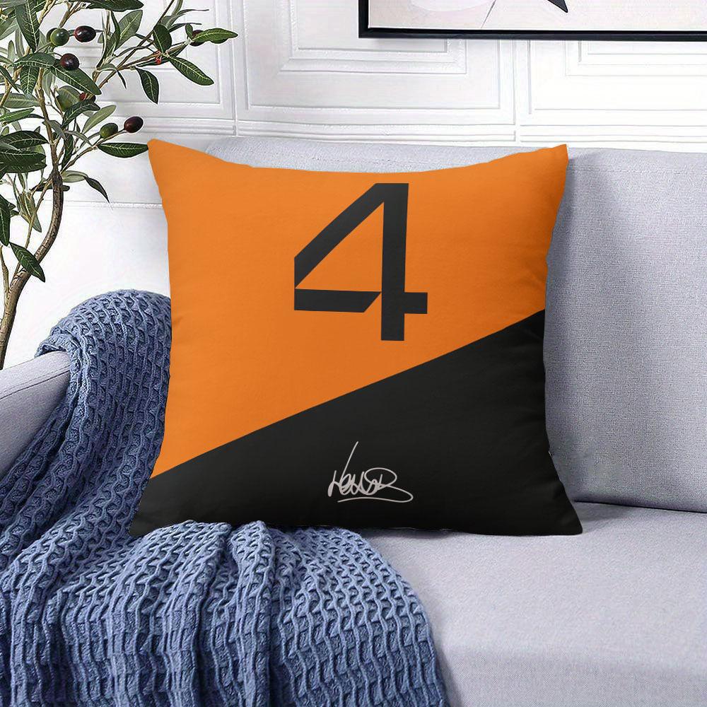Lando Four Norris Square Jacquard Pillow Cover for Sofa Office Waist Cushion Cover Home Decorative Pillowcase