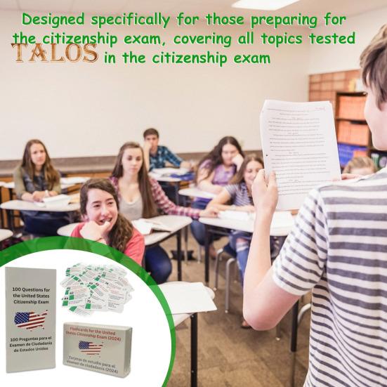 NÁS. Kartičky s občanstvím Studijní průvodce k naturalizaci se 100 otázkami a odpověďmi k občanské nauce USA Anglicko-španělská dvojjazyčná studijní sada pro občanskou nauku USA