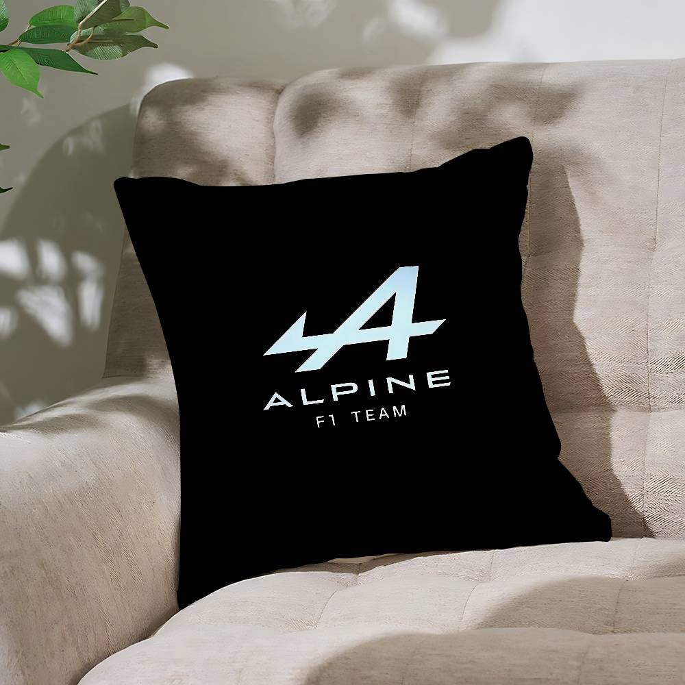 R-AlpineS Team Cool Pillow Case Cushion Cover Soft Cute Throw Pillow Case For Car Sofa Pillowcase Polyester With